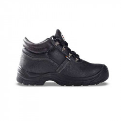 Boot Safety Mercury Oil/acid St/cap Black Size 9