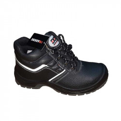 Boot Safety Radebe Black Oil/acid St/cap Size 5