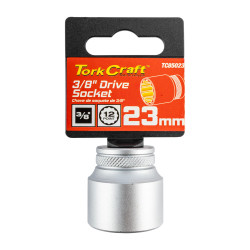 Socket 3/8'dr 23mm 12pt Crv