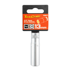 Deep Socket 3/8'dr 13mm 12pt Crv