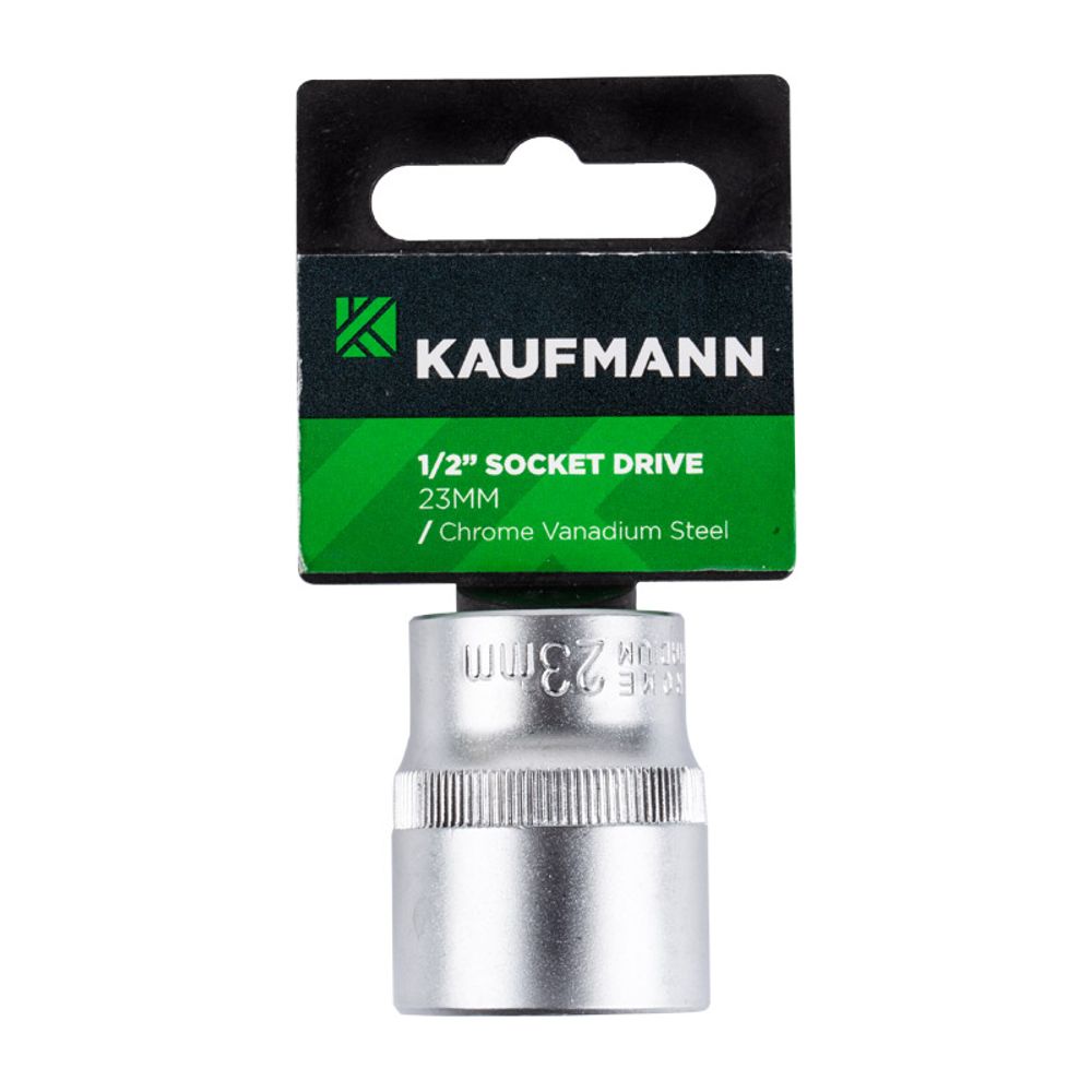 KAUFMANN SOCKET 1/2 INCH DRIVE 23MM