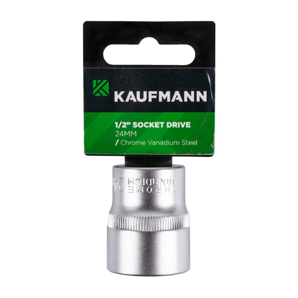 KAUFMANN SOCKET 1/2 INCH DRIVE 24MM