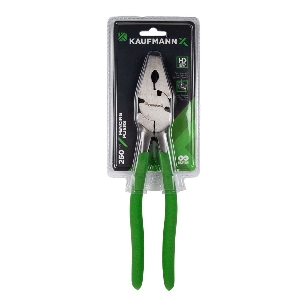 KAUFMANN X PLIERS FENCING 250MM HEAVY DUTY