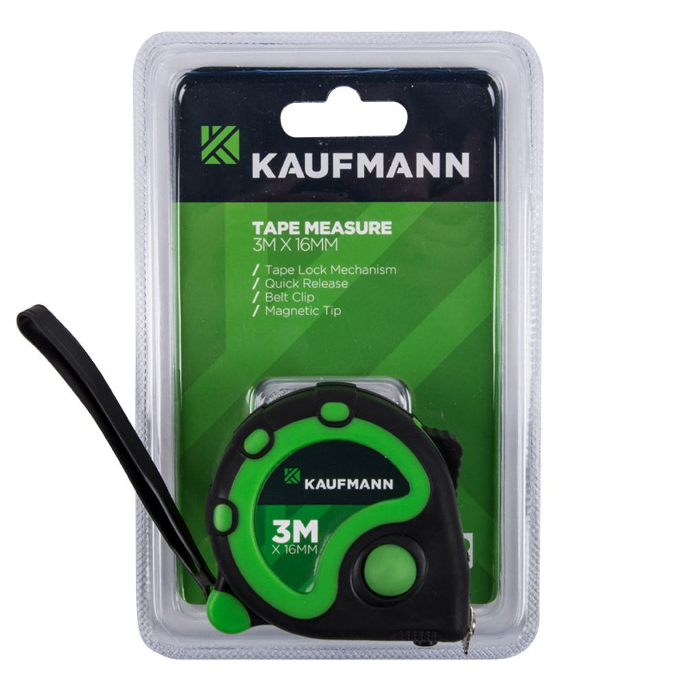 KAUFMANN TAPE MEASURE CR90 3M X 16MM
