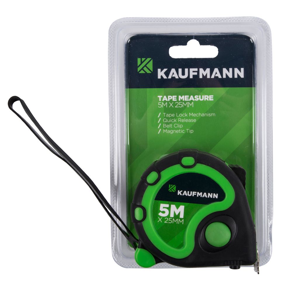 KAUFMANN TAPE MEASURE CR90 5M X 25MM
