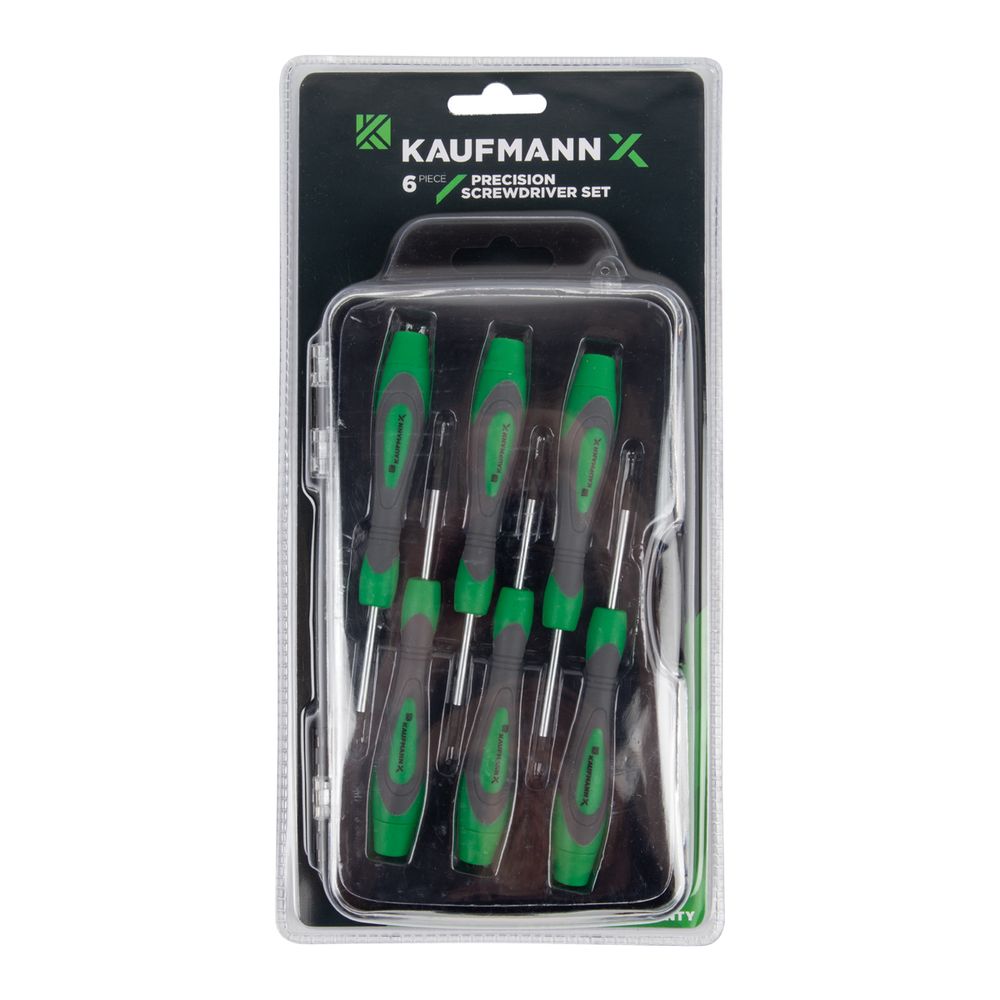 KAUFMANN X SCREWDRIVER SET 6 PCS JEWELLER