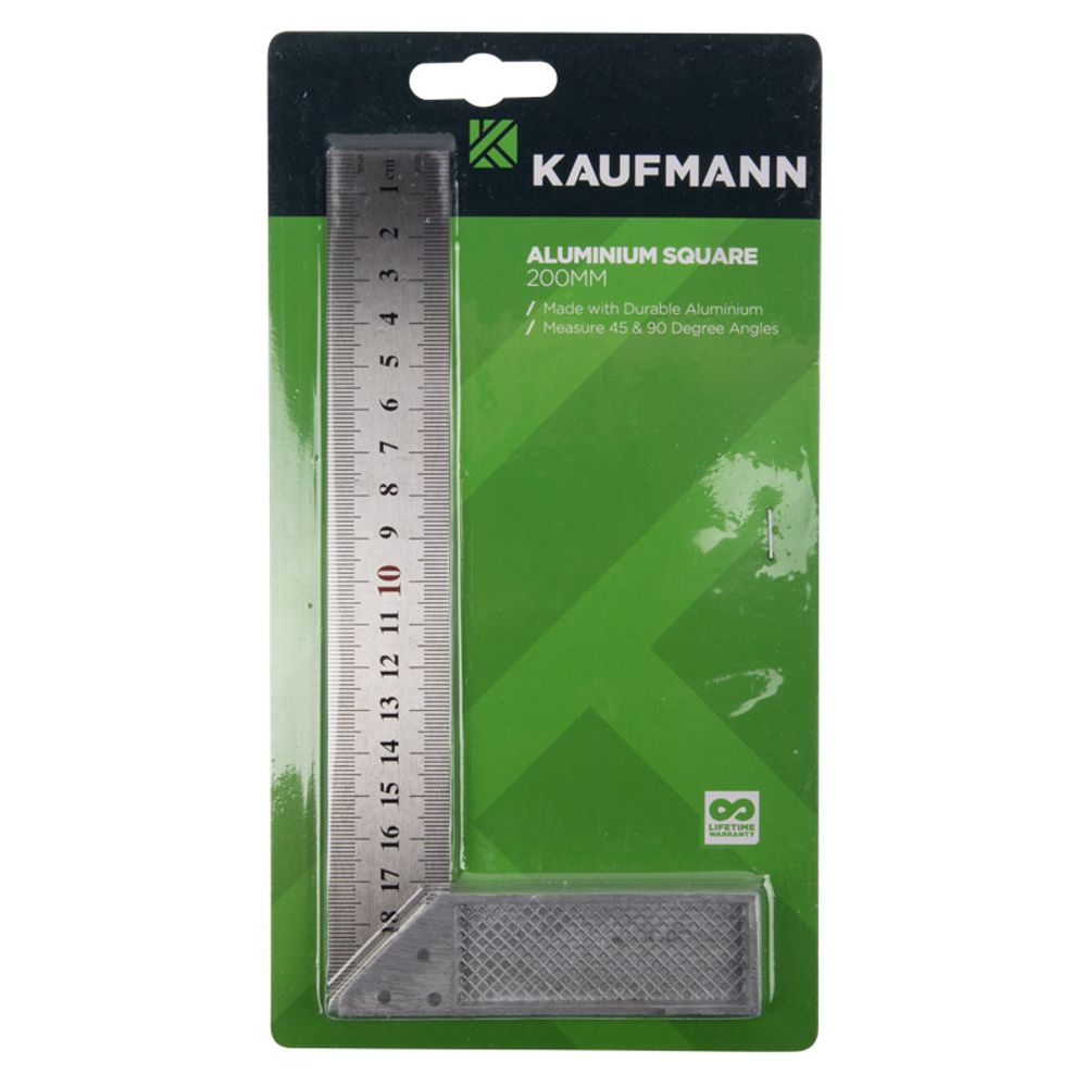 KAUFMANN ALUM SQUARE 200MM