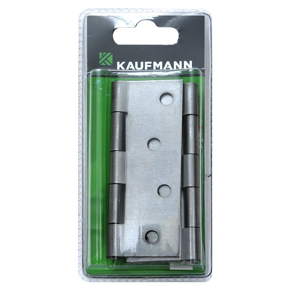 KAUFMANN BUTT HINGE STEEL 100MM SELF COLOUR (PAIR)