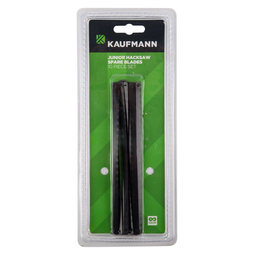 KAUFMANN HACKSAW JUNIOR BLADES 10 PCS SET