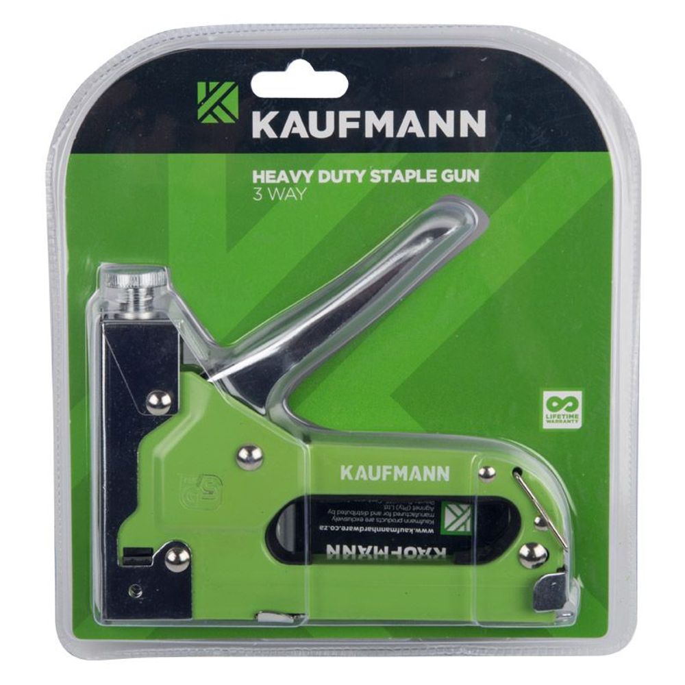 KAUFMANN X HEAVY DUTY STAPLE GUN 3 WAY FUNCTION