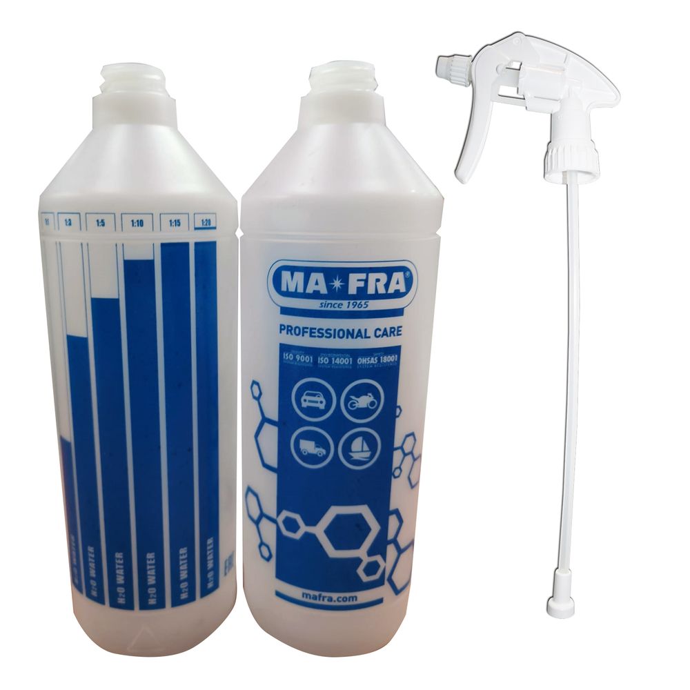 0598 MAFRA Plastic Spray Bottle 1000ml (including Trigger) (blue)