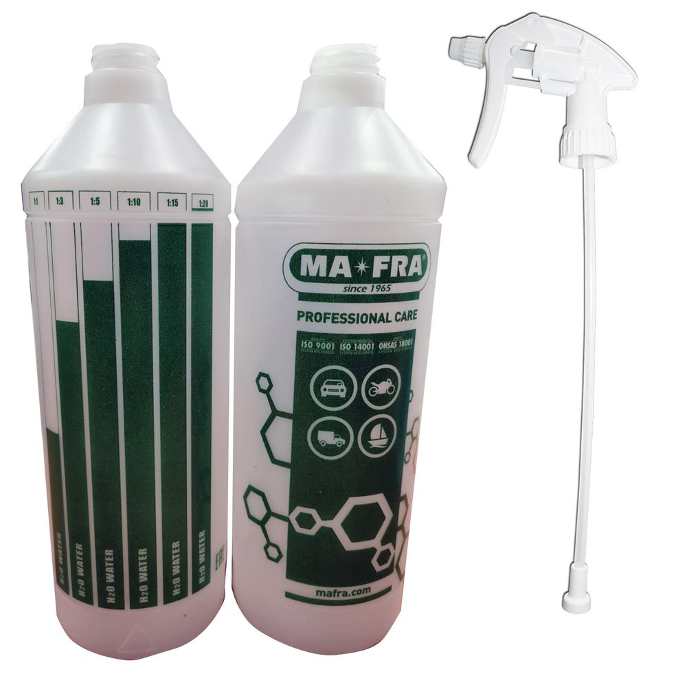 0598 MAFRA Plastic Spray Bottle 1000ml (including Trigger) (green)