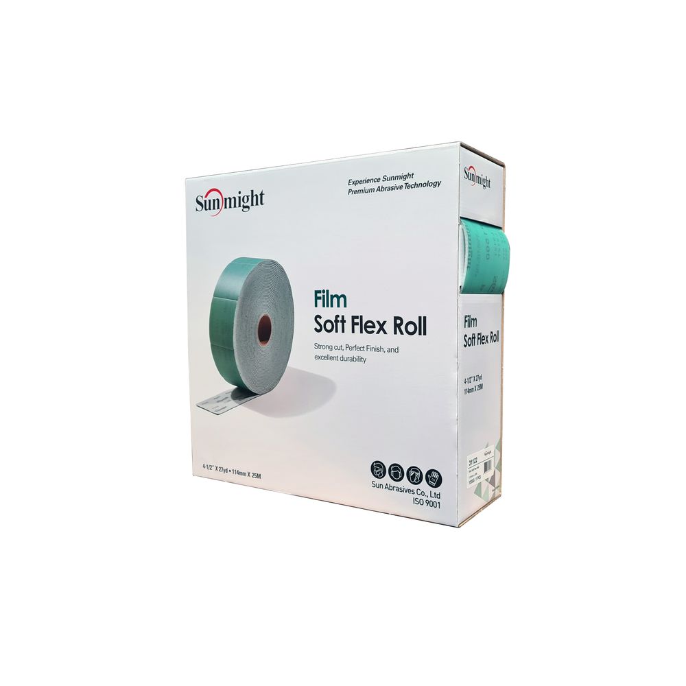 31123 SUNMIGHT Soft Flex Pad Roll Film 114mm X 25m (2000) - Each