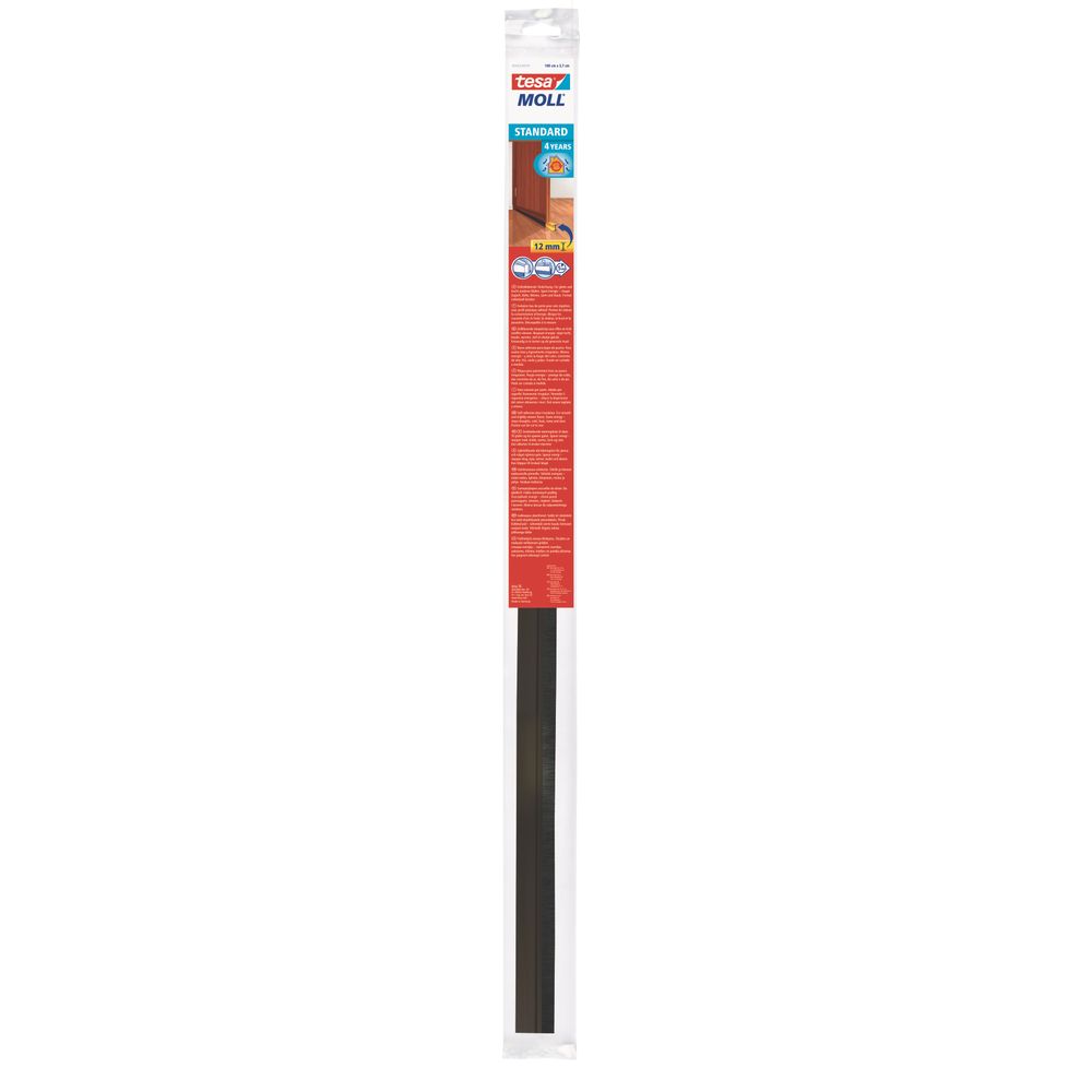 TESA moll Door-to-floor brush Standard 1mx37mm Brown
