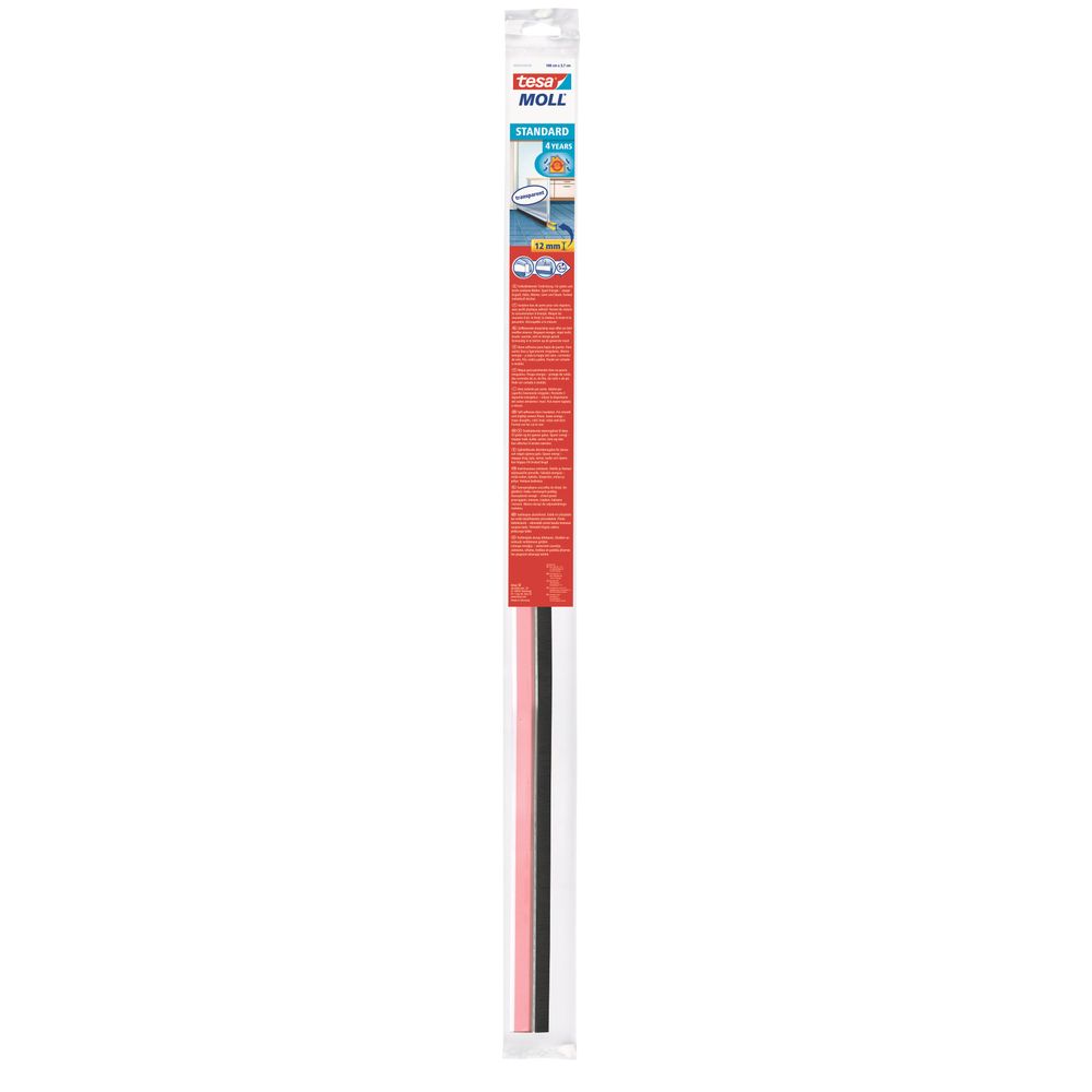 TESA moll Door-to-floor brush Standard 1mx37mm Transparent