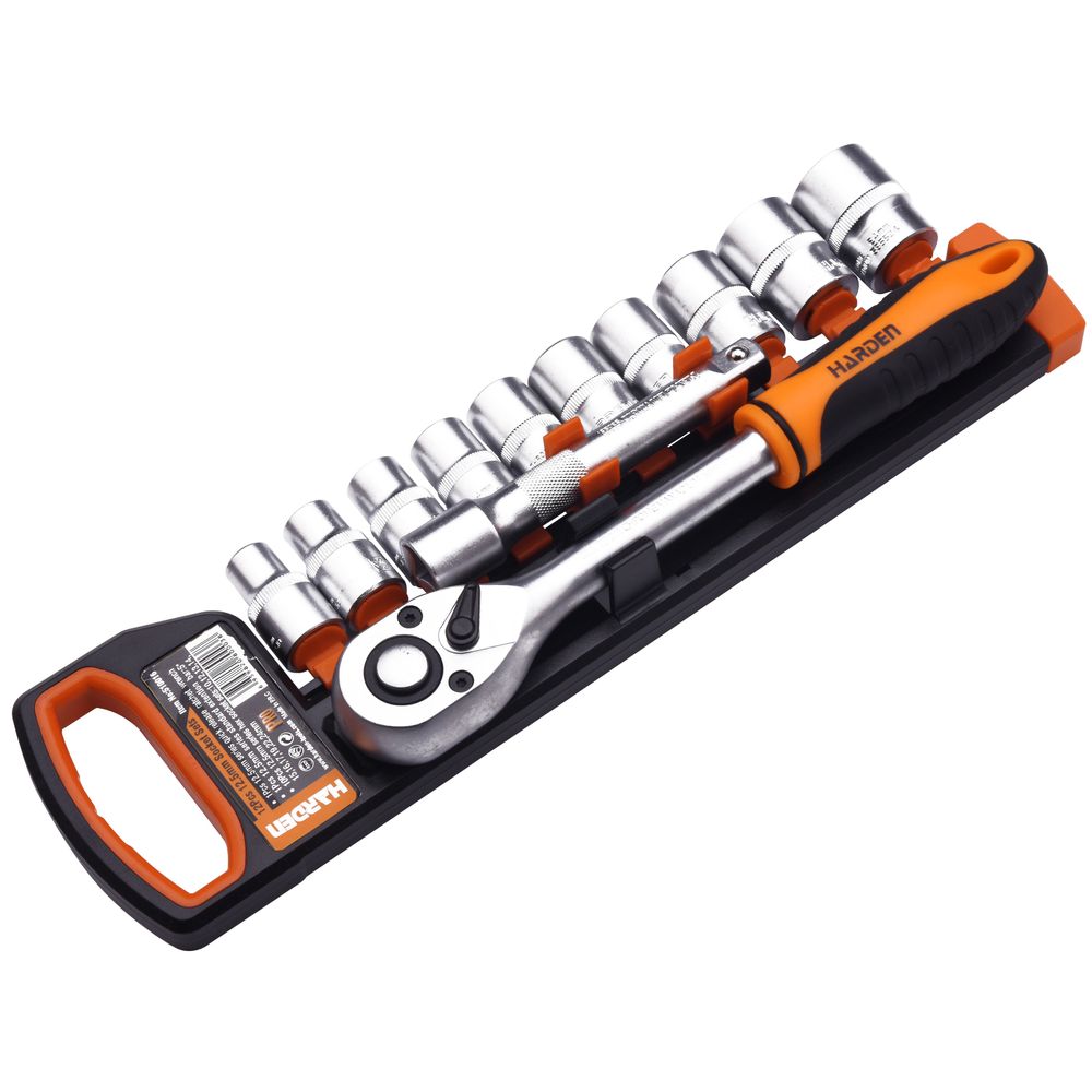 12Pcs 1/2 inch Sockets Set