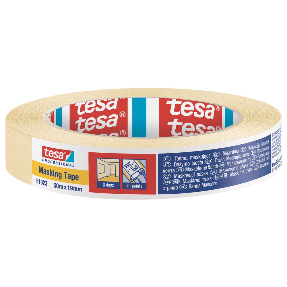 TESA General Purpose Masking 50mx19mm (IP 16)