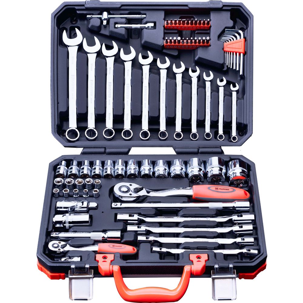89pcs 1/2 inch & 1/4 inch Socket Set