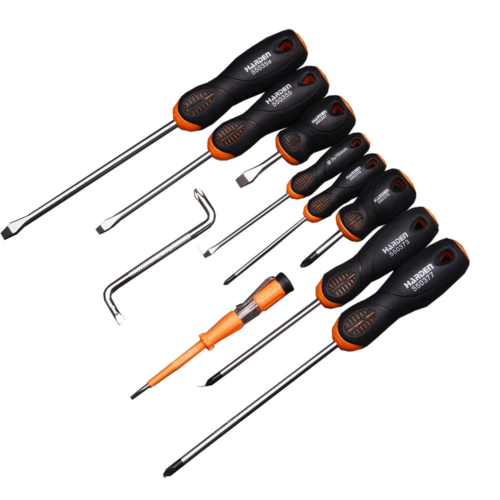 10Pcs Screwdriver Set Soft Handle