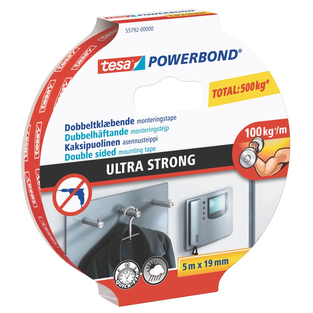 TESA Powerbond Ultra Strong 5mx19mm (IP 10)