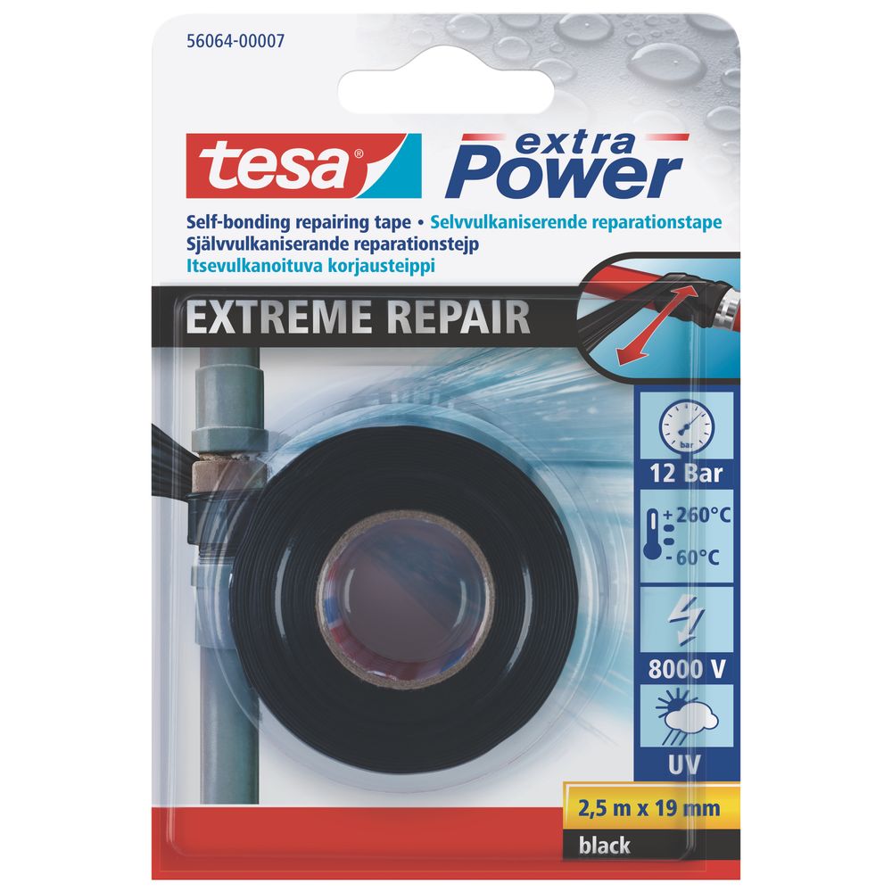 Extreme Repair 2.5mx19mm Black (IP 6)