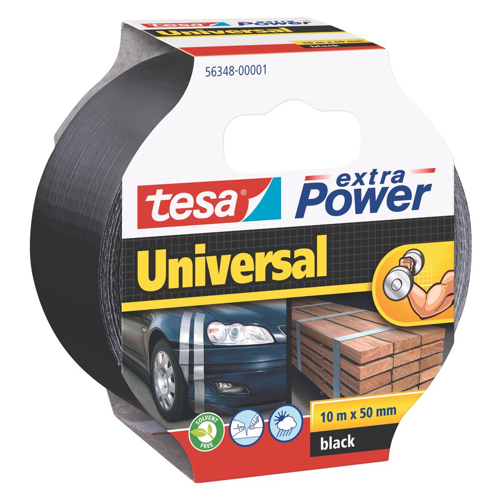 TESA extra Power Universal 10mx50mm Black (IP 6)