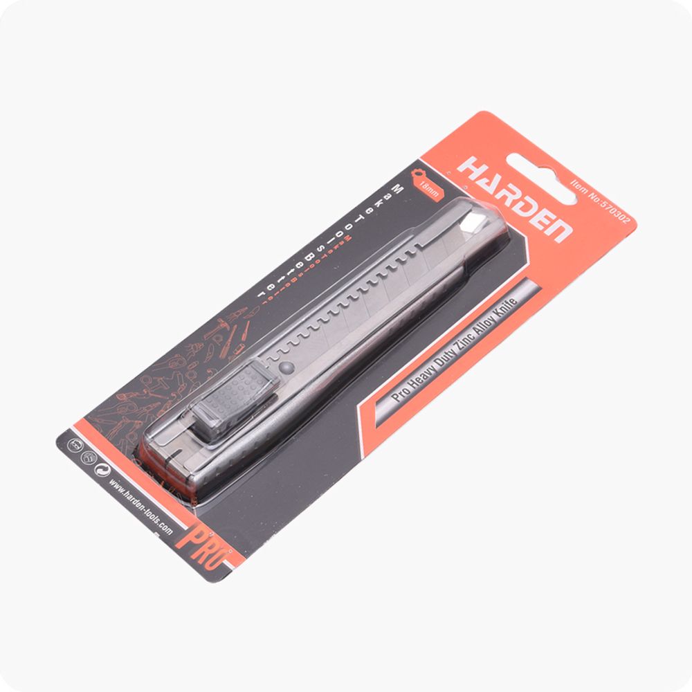 18mm Pro Heavy Duty Zinc Alloy Knife