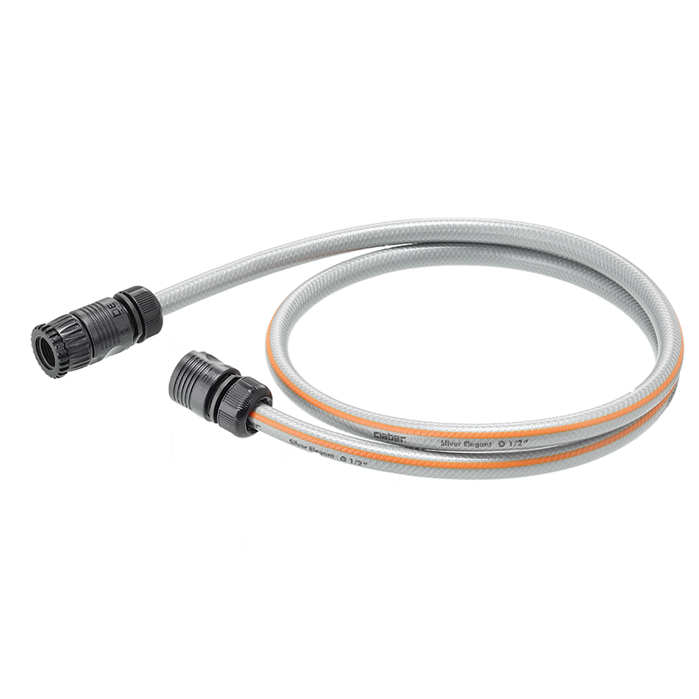 1.5M EXTENSION HOSE WITH TWO 1/2 inch CLICK CONNECTORS & TAP CONNECTOR