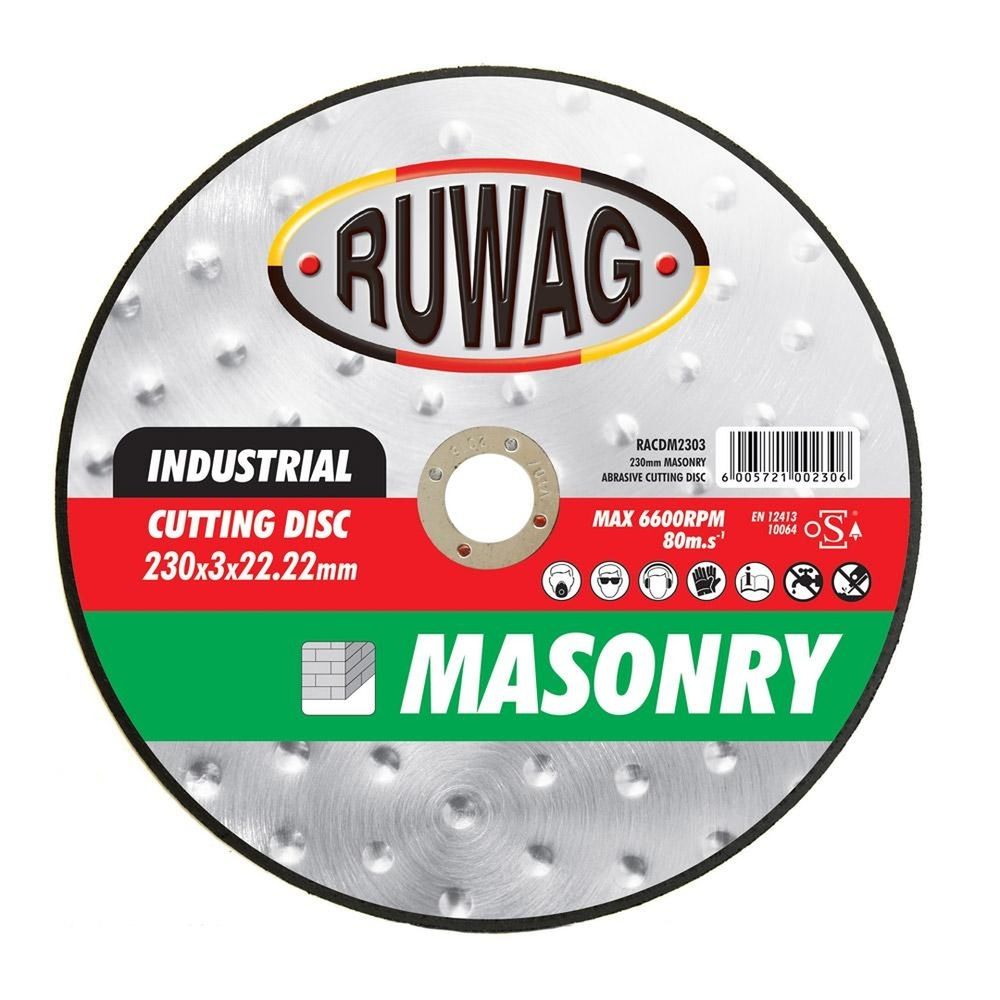 115mm MASONRY ABRASIVE CUTTING DISC (25/box) /ea