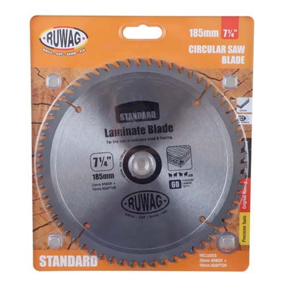 185MM Z60 SAW BLADE TCT STANDARD LAMINATE