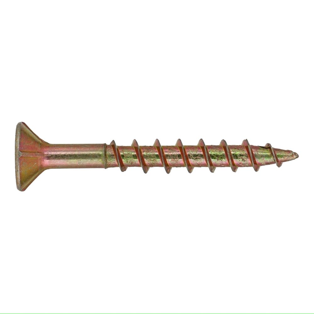 Chipboard Screw Yellow Passivated 5x50mm (50)
