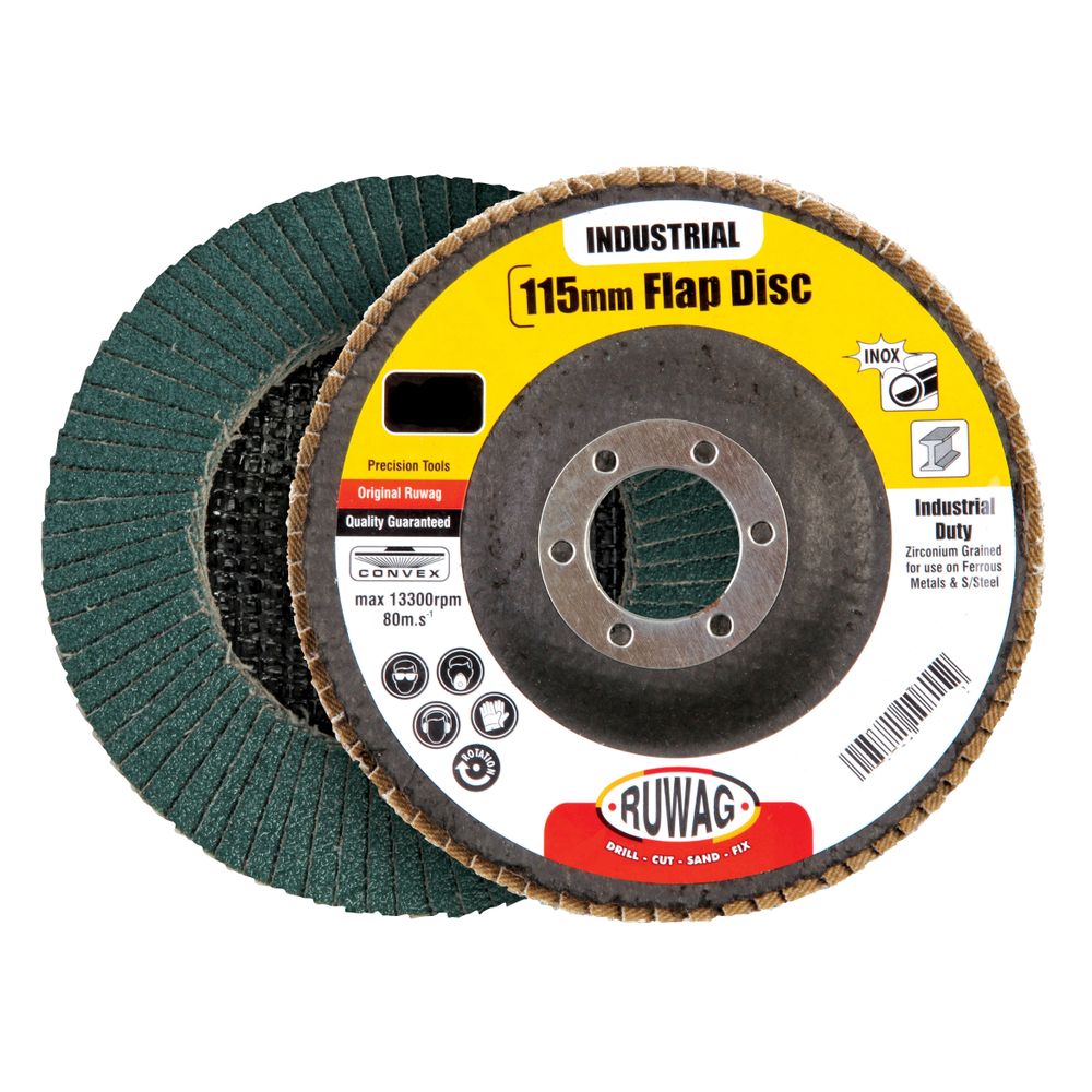 115mm p80 flap disc Zirconium /ea