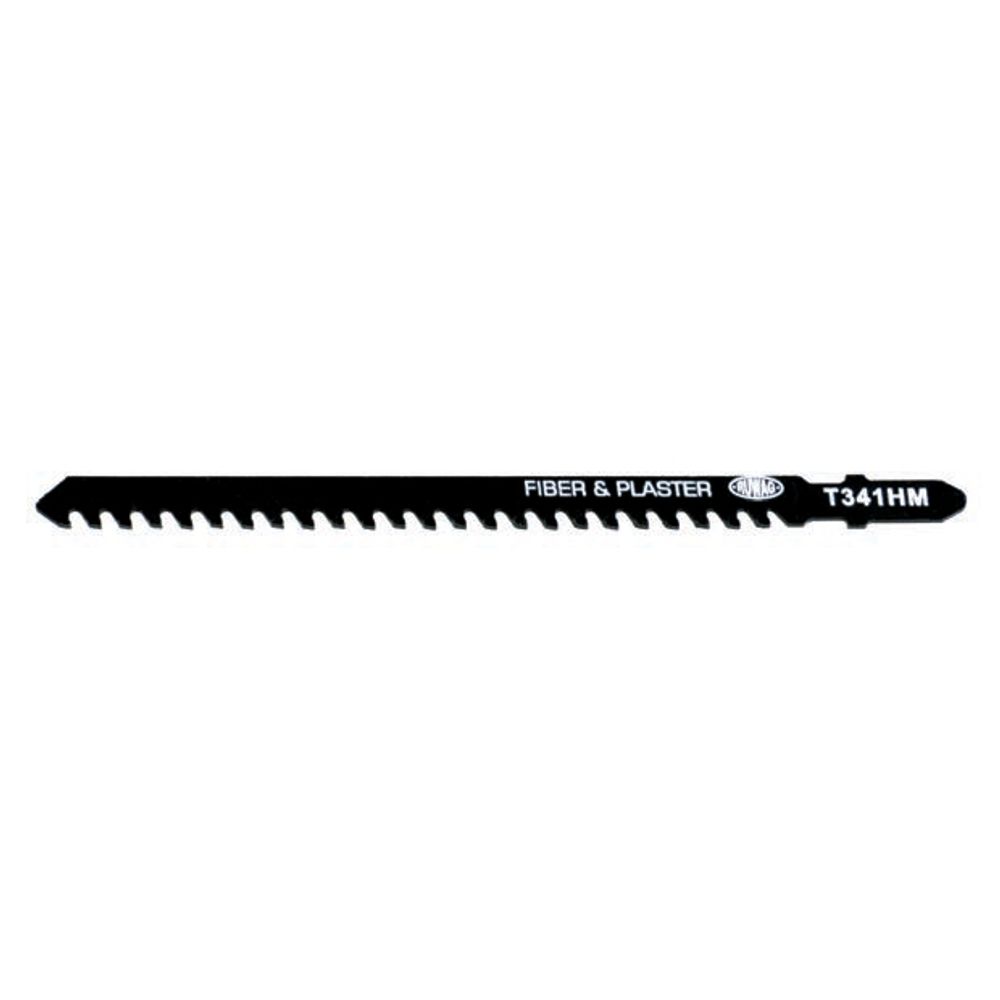 T341HM Glass fibre, plasterboard fibre cement jigsaw blade