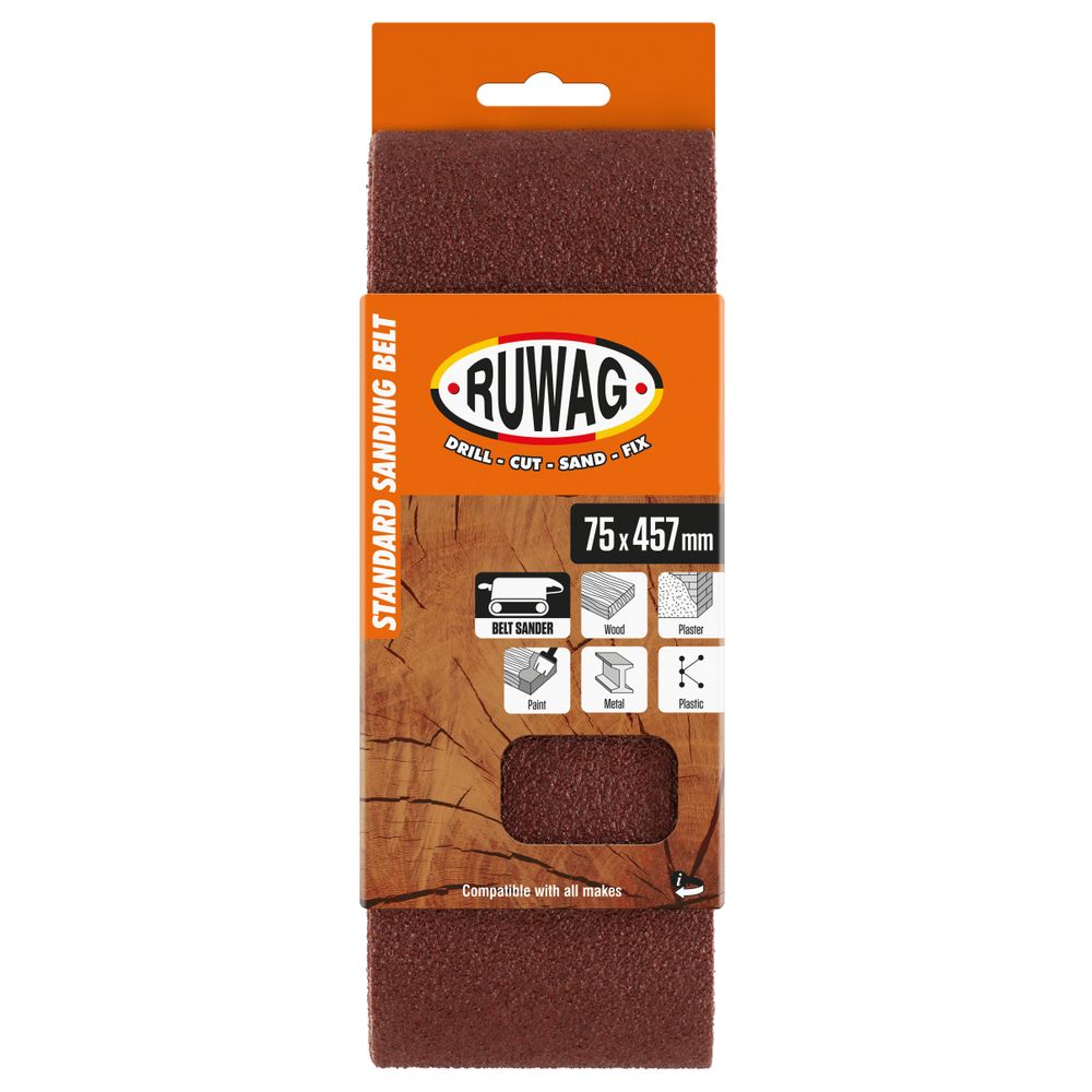 75x457 p80 3 pack belt /pk