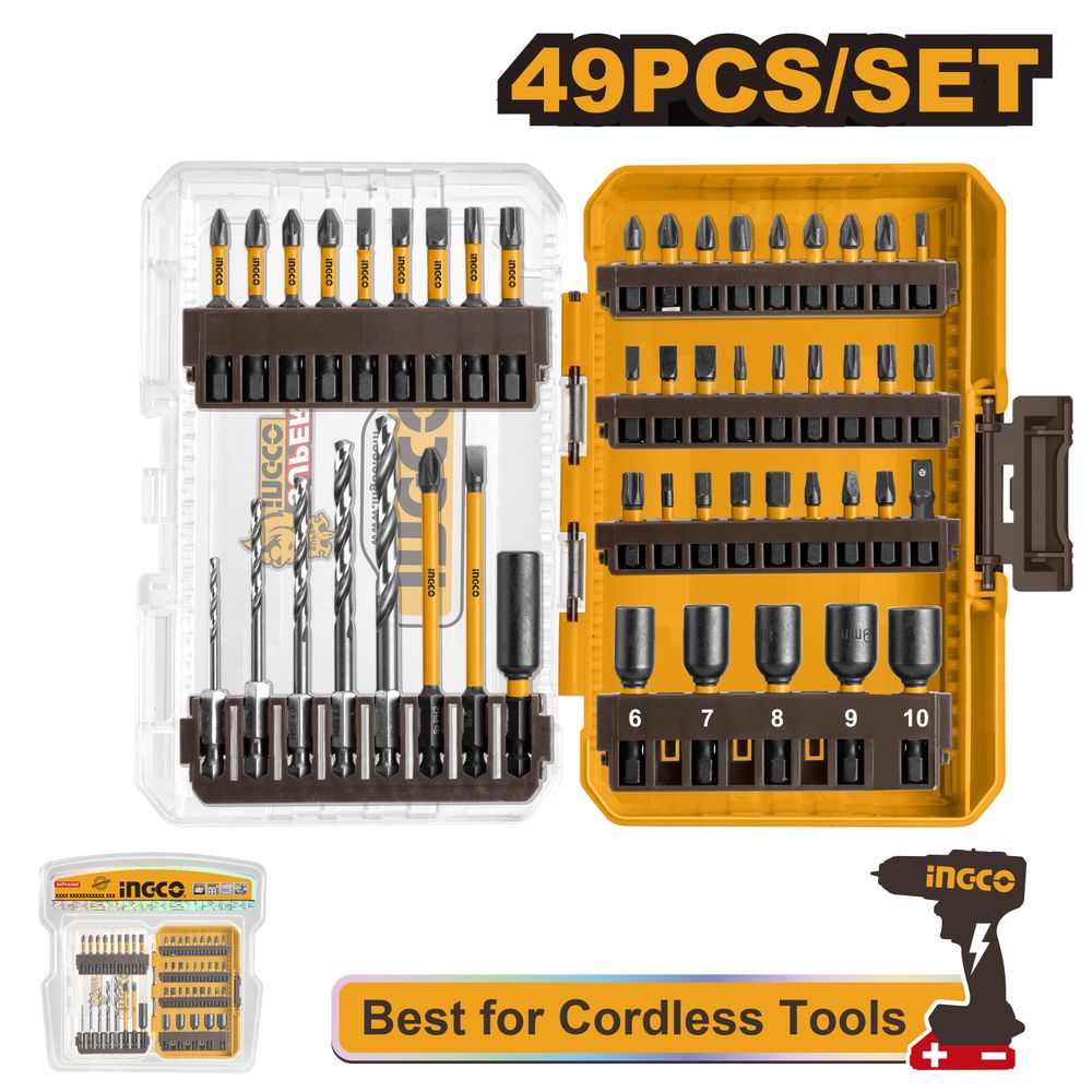 Screwdriver Impact Bit Set 49pcs