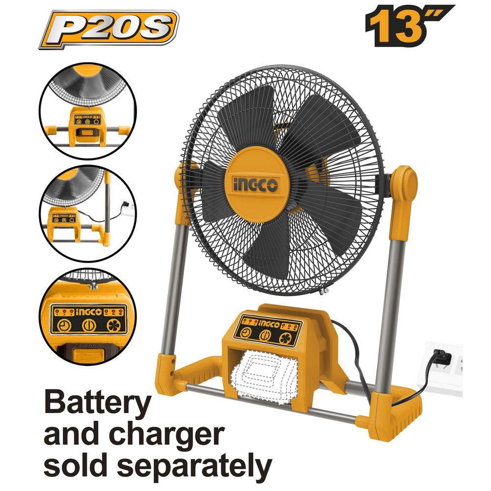 20V PS+C/L FAN 3 SETTING 30.5CM