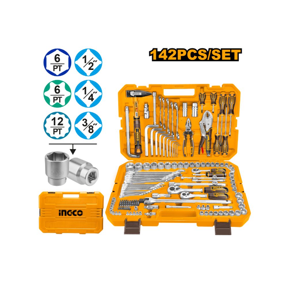 Toolkit Combination Bmc 142pcs