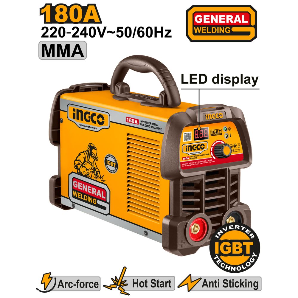 Inverter Igbt 180a 200 240v+ Accessories