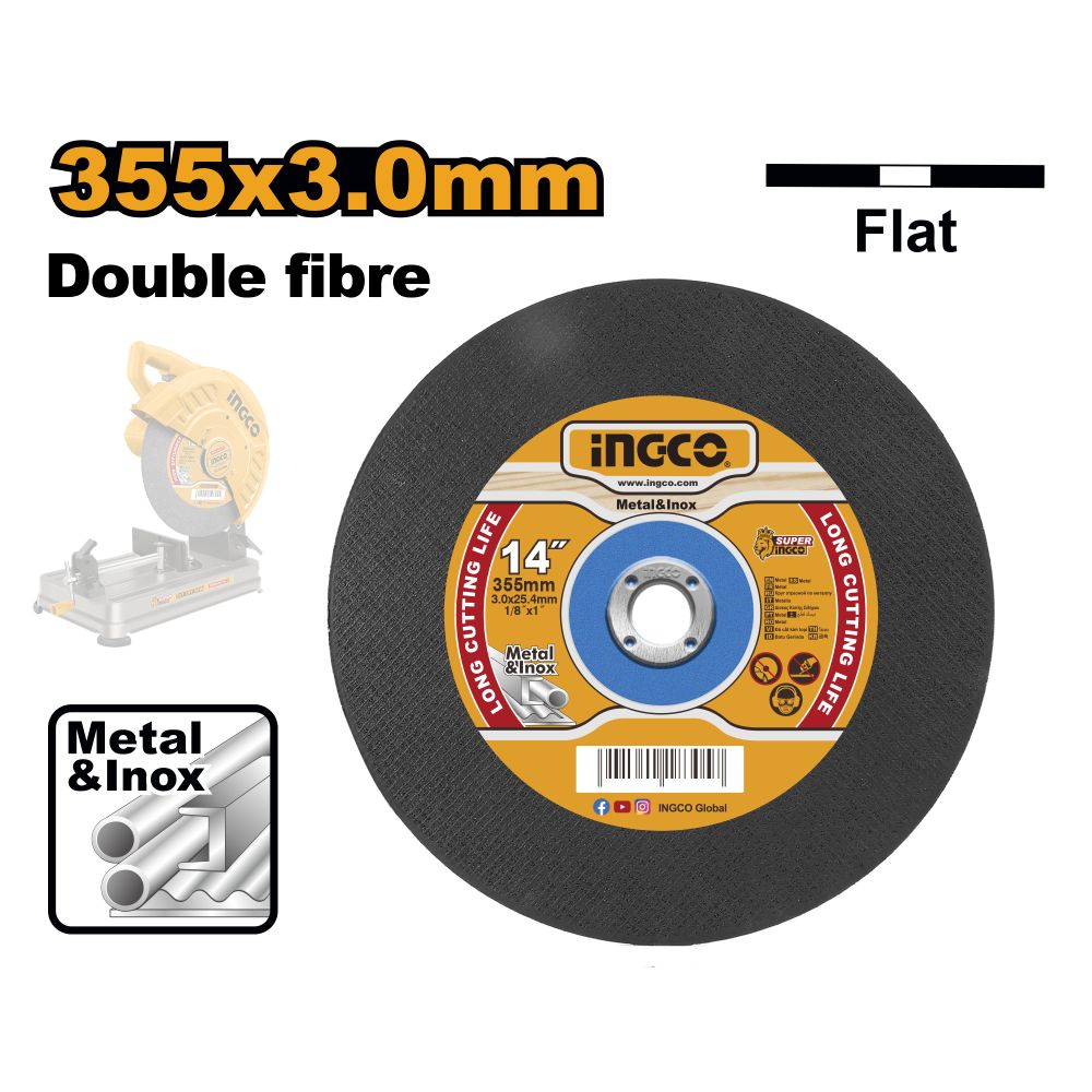 DISC CUT STEEL 355X3.0X25.4MM