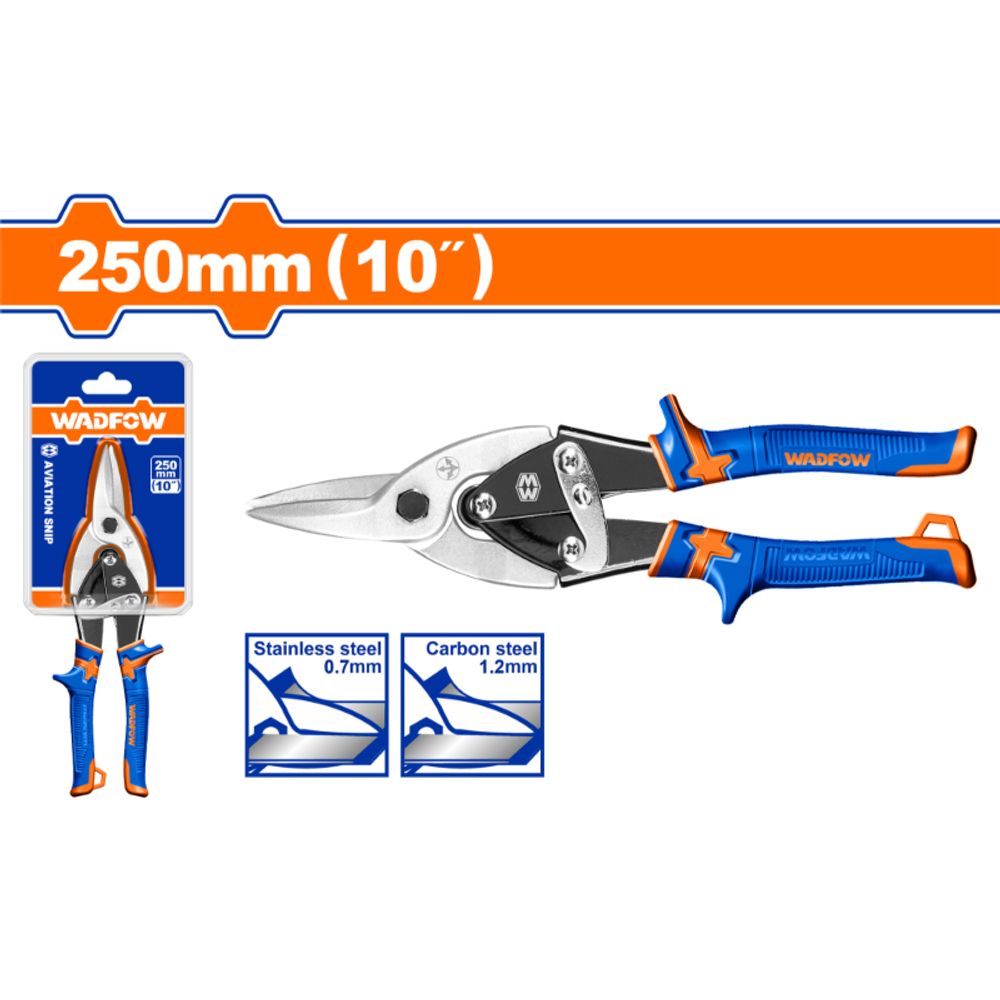 TIN SNIP AVIATION STRAIGHT 250MM