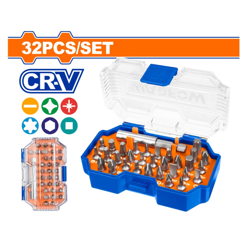 S/driver Bit Acc Set Cr V In Box 32pcss