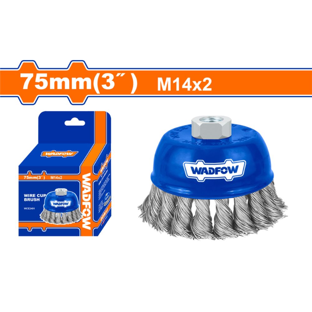Wire Cup Brush M14x2 75mm