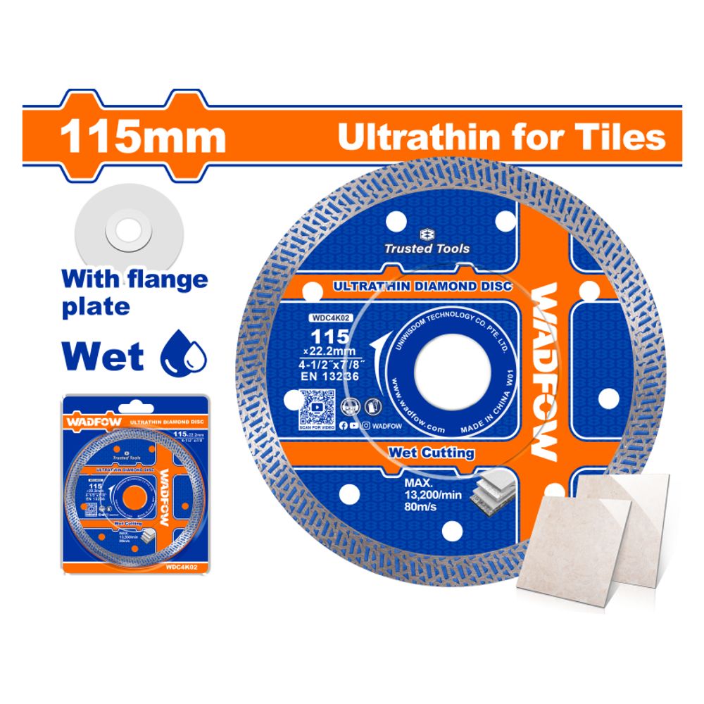 Disc Diamond U/thin Wet 115mm