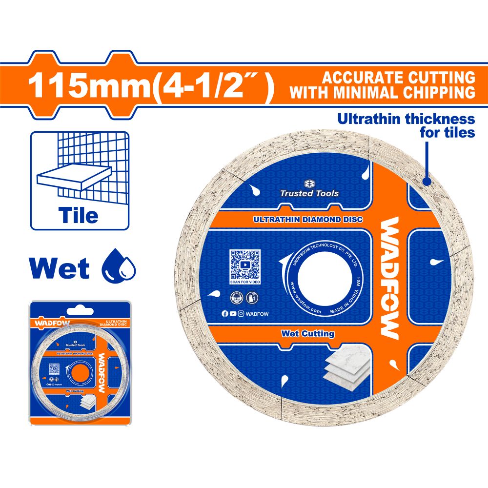 Disc Tile Cut Wet Ultra Thin 115mmx22.2mm