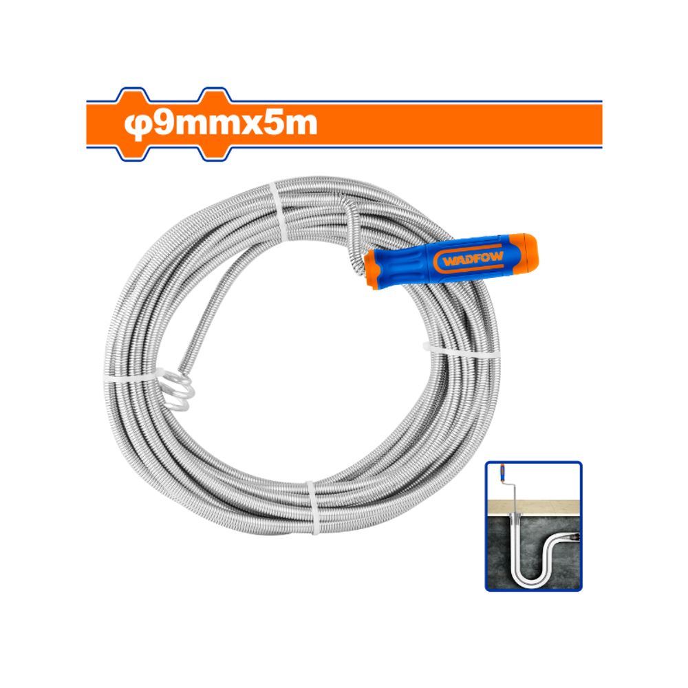 Drain Cleaning Auger 9mmx5m