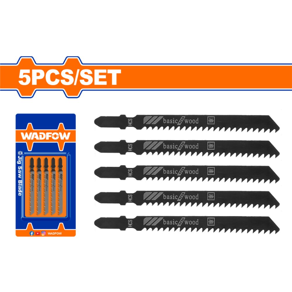 Blade J/saw Wood Set 8tpi 5pcss