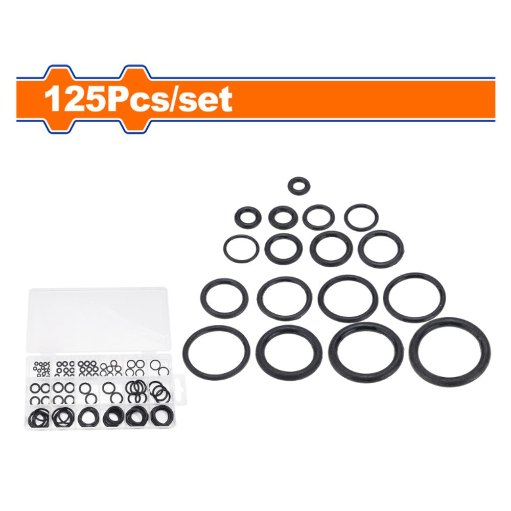 O Ring Assortment Kit 125pcss