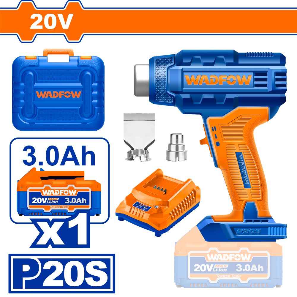20v Ps+c/l Heat Gun + Acc Kit