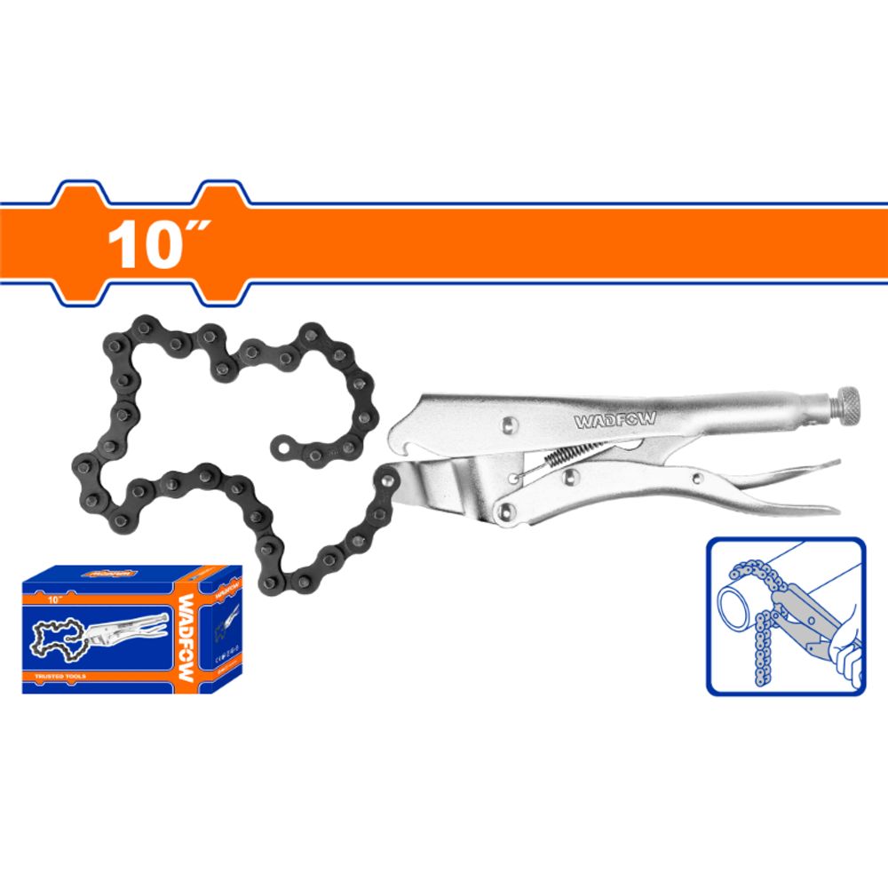 Plier Chain Clamp Locking Cb 250mm