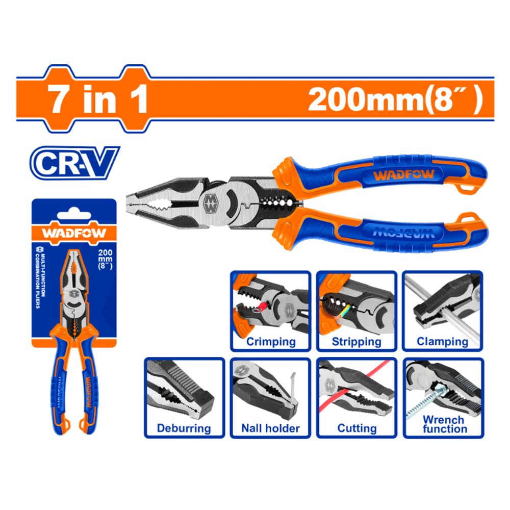 Plier Comb 7 In 1 Multi Function 200mm
